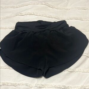 SHEIN Black Athletic Shorts Elastic Waist